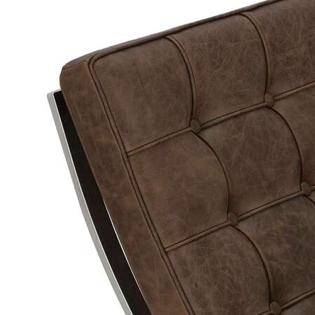 BA1 armchair brown dark vintage