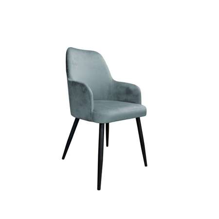 Dark gray upholstered PEGAZ chair material BL-14