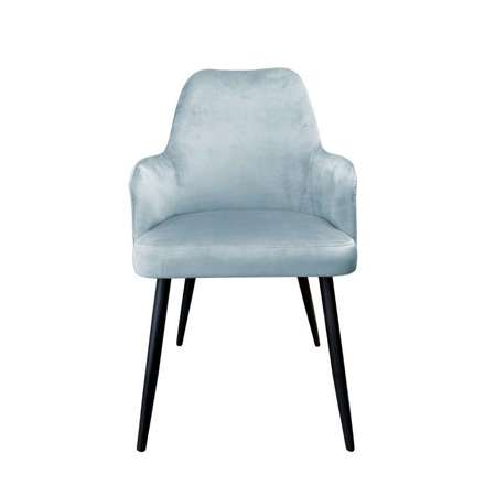 Gray-blue upholstered PEGAZ chair material BL-06