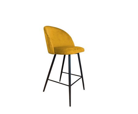 KALIPSO bar stool yellow mustard material MG-15