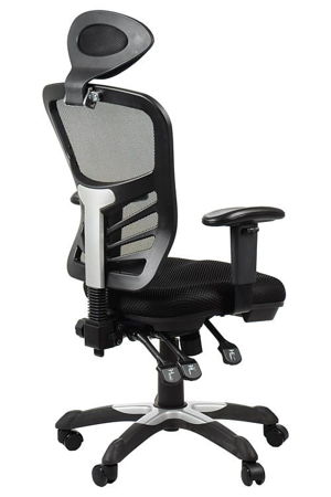 Krzesło Fotel biurowy gabinetowy obrotowy Cypr - czarny