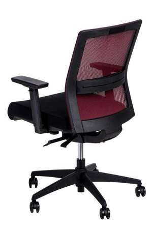 Office chair Press red / black