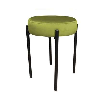 Olive upholstered FENIKS chair, material BL-75
