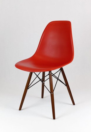 SK Design KR012 Dark Orange Chair Wenge