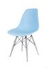 SK Design KR012 Light Blue Chair Clear