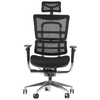 Fotel biurowy obrotowy ergonomiczny Kalimnos tkanina/aluminium