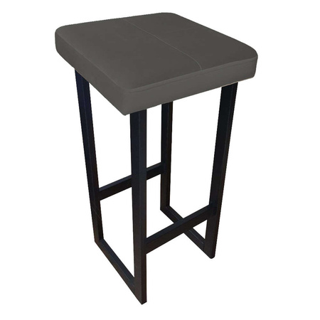 Brown upholstered FENIKS hoker material MG-09