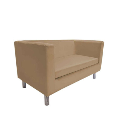 Beige upholstered sofa BACARDI MG06