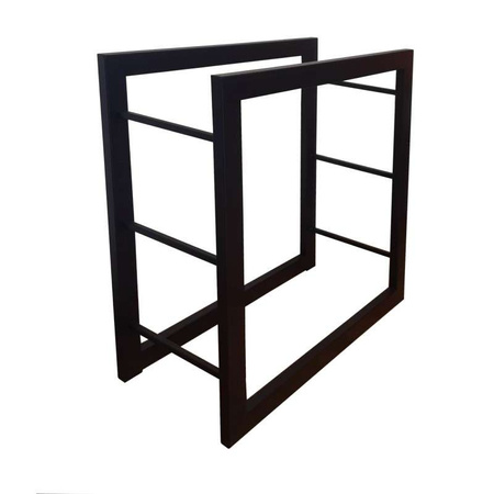 Wieszak metalowy podwójny 90 cm 
