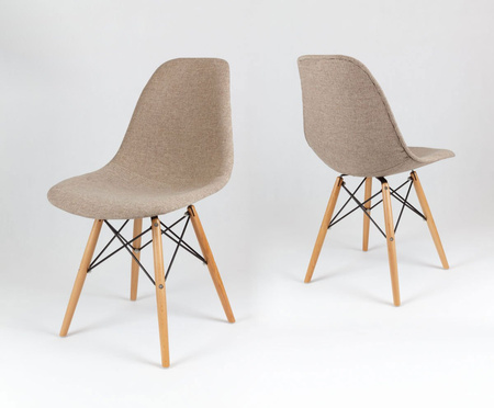 SK DESIGN KR012 POLSTER  STUHL MUNA03 BUCHE