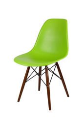 SK Design KR012 Zielone Krzesło, Nogi wenge
