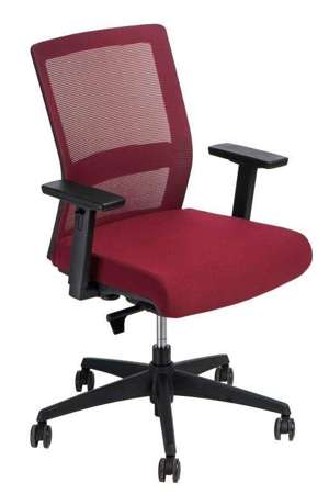 Fotel biurowy Press czerwony/czerwony