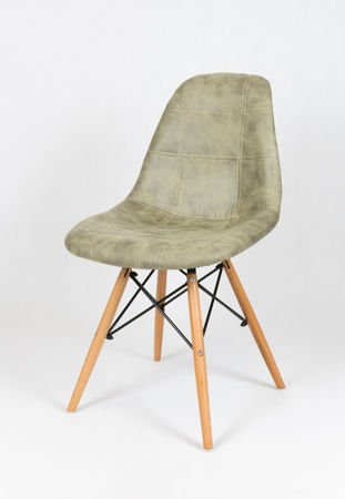 SK Design KR012 Tapicerowane Krzesło Eko 2, Nogi buk
