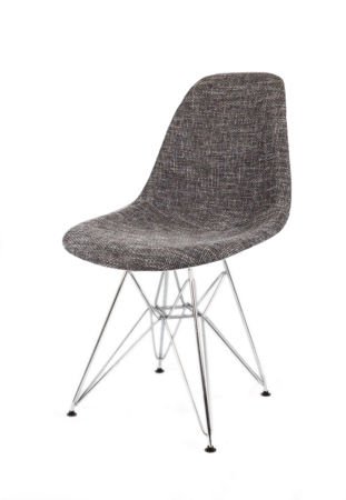 SK Design KR012 Tapicerowane Krzesło Lawa17, Chromowane nogi