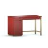B-DES45 COLOR biurko z szafką oraz szufladą na drewnianych nogach, różne kolory 120x60cm 