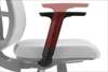 Krzesło obrotowe DELOS czarny  z wysuwem siedziska i pianką wtryskową podstawa nylonowa